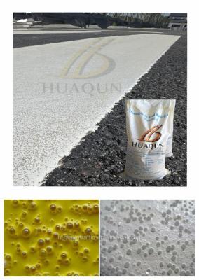 China Hot sale in Nigeria and Philippines High Reflective White And Yellow Road Paint Mixed Glass Bead Marking Highway Thermoplastic Reflective Road Paint made in China for sale