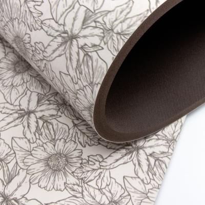 China Washable Custom Printed Comfort Standing Anti Slip Office Bathroom Kitchen PVC Floor Mat for sale