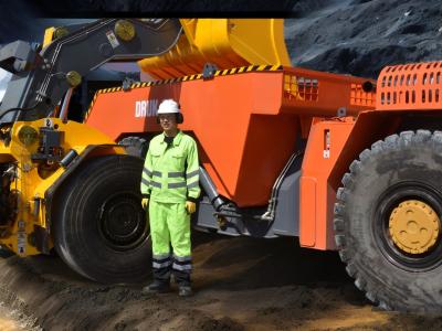 China VOLVO Engine 20 Tons Mining Dump Truck Tipper Truck Underground for sale
