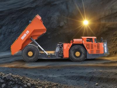 China Gold Mine Copper Mine Metal Mine Usage Underground Mining Truck Dump Truck 20 Tons for sale