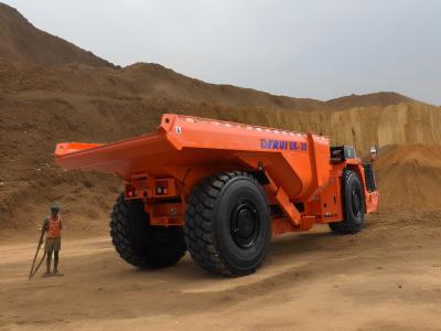 China 30 Tons Payload Capacity Mining Truck Truck Scale AFRICA MARKET DERUI Brand for sale