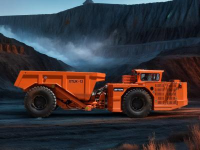 China DERUI DRUK-12 Underground Mining Loader OEM Coal Mine Loader Deutz Engine for sale