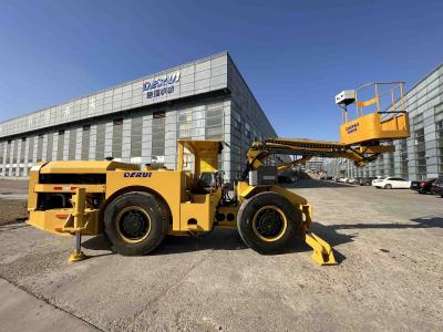 China Compact Lifting platform vehicles Diesel engine underground operation equipment 200 kg weight lifting for sale