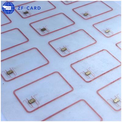 China Chip Inlay Fudan 1K F08 Prelam Programmable Rfid Chip Vip Card Marquetry for sale