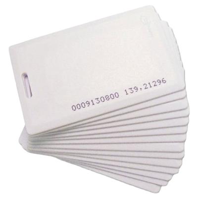 China Waterproof / Waterproof Factory Price RFID SI Thick Clamshell Card 125KHz Rewrite T5577 Proximity Access Programmable Card for sale