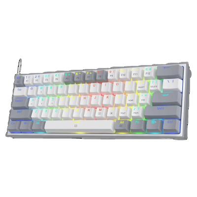 China Mechanical Factory supply low price Red-ragon K617 KUMARA Gaming Keyboard LED Backlit Wired Mechanical Gaming Keyboard for sale