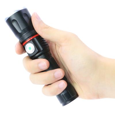 China High Powerful 1000 Lumens Stretch Zoom SADRATOM Tactical Hunting Led Zoomable Rechargeable Solar Torch Light Laser Convoy Flashlight t6 for sale