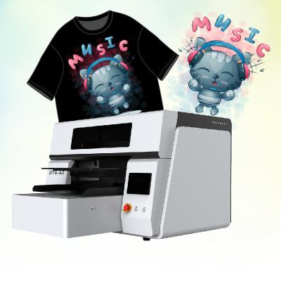 China A2 DTG Printer Direct to Garment Textile Equipment for Cotton/Poly for sale