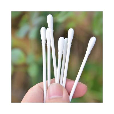 Cina Maniglia di legno pura di uso medico del tampone di cotone di 100% trattata con temperatura elevata in vendita