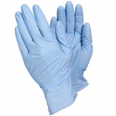 Cina Resistenza allo strappo eccellente del nitrile dell'ospedale sensibilità medica blu dei guanti di buona in vendita