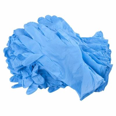 Cina Guanti eliminabili del nitrile blu sterile medico grandi in vendita