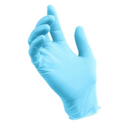 Cina 9 resistenti Mil Disposable Chemical Gloves Nitrile spolverizzano il Xl libero in vendita
