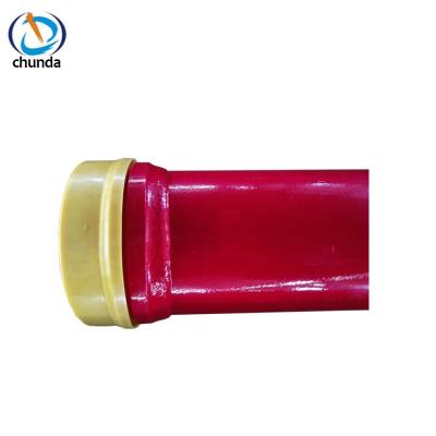 China Truck Mounted Concrete Pump For Concrete Pumping Exported In Middle East Chunda ST52 Concrete Pump Delivery Seamless Pipe for sale