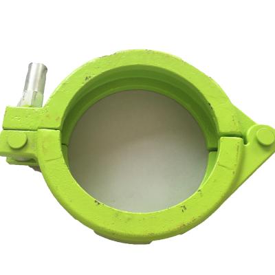 China Building Material Stores DN125mm 5inch Forged Concrete Pump Pipe Collars And Fittings for sale