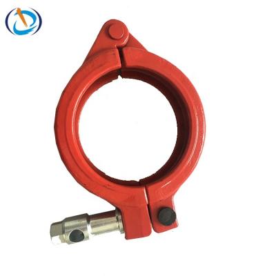 China Used in Concrete Pump Chunda Pipe and Flange Concrete Pump Pipe Tube Quick Release Flange Coupling 2 Inch to 6 Inch for sale