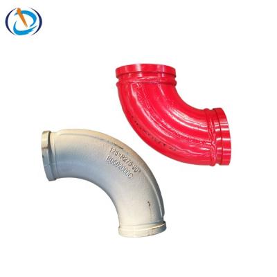 China Construction works Putzmeister Stetter Straight Pipe Mn13-4 Grade Concrete Pump Elbow for sale