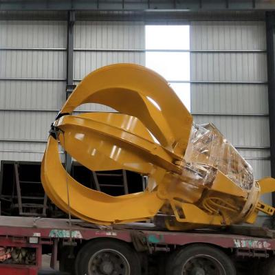 China Ports Factory Direct Sale Grapple Hydraulic Multi Bucket Disc Grab for sale