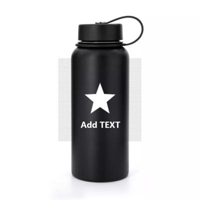 China 304 Stainless Steel Second Generation Space Kettle Vacuum Mouth PORTABLE Outdoor Sports Double Wall Vacuum Flask for sale