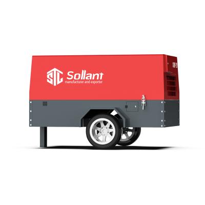 China Lubricated Diesel Engine Air Compressor Air Compressor Diesel Engine 30 Bar Air Compressor for sale