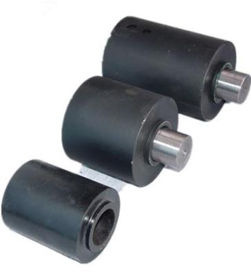 China Other Industrial 4 Inch Container Use Cast Iron Heated Nose Rollers for sale