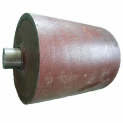 China Machinery Repairs Workshop 8 Inch Solid Manual Industrial Steel Hollow Ground Roller for sale