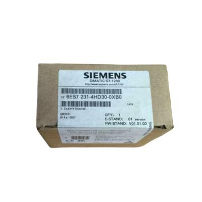 China SIEMENS SIMATIC PLC S7-1200 6ES7231-4HD30-0XB0 SM 1231 4 x Analog Input Signal modules for sale