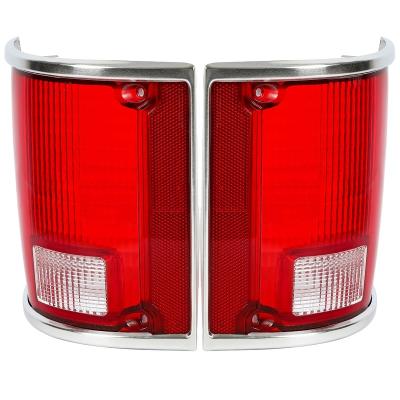 China GM2801122 / GM2800122 For 73 - 91 Chevy GMC Pickup Jimmy Blazer C/K C10 Suburban Tail Light Lamp Tail Lamp Lens for sale