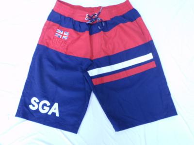 Chine Empochez les deux élastique latéral et plein sur la taille, fonctionnements de plage folâtrent le pantalon, les shorts pulsants des hommes à vendre