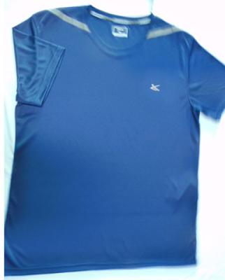 China 140gsm a camisa redonda fraca do pescoço T, OEM de 100 camisas do poliéster T dos por cento aceita à venda