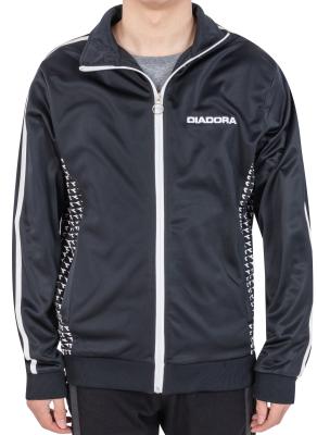 Chine Veste de Hoodie de noir de tissu de couplage avec la tirette à vendre