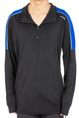 Chine L'OEM de Fashinable a accepté le long T-shirt Zippered de douille avec le logo à vendre