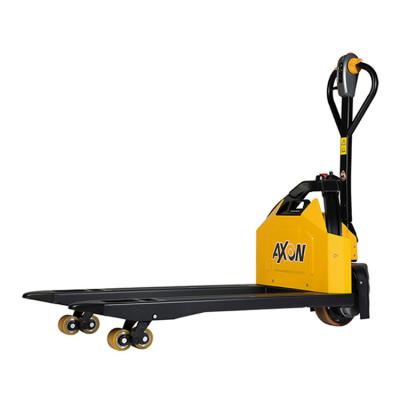China Building Material Stores Best AXONE Pallet Truck With Lion Battery for sale
