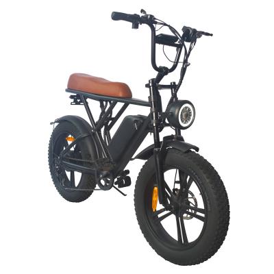 China Sale 7 Speed Mode Aluminum Alloy 20 Inch Electric Bike Electric Bicycle Mountain Bike for sale