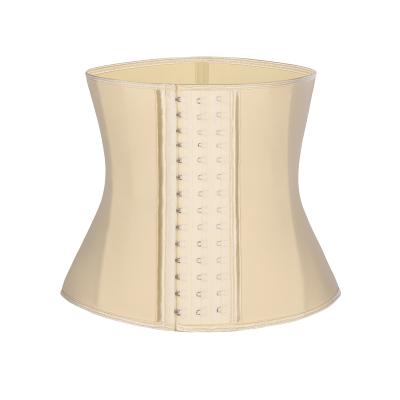 China Adjustable Hooks Tummy Control Latex Waist Trainer Corset for Women Slim Body Shaper for sale