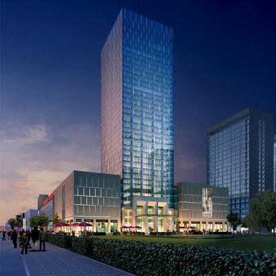 China China Steel Structure Hotel High Rise Hotel Building for sale