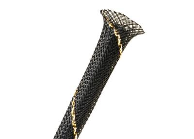 China cable trenzado extensible de 23m m que envuelve el ANIMAL DOMÉSTICO negro Monfilament para la gestión de cable en venta