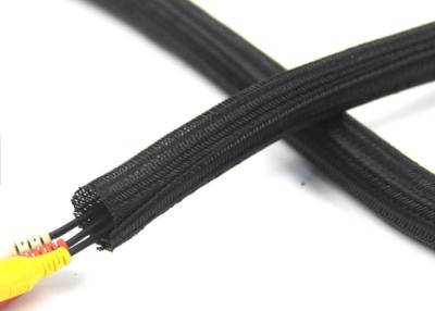 China HAUSTIER Selbst, der Spalte einwickelt, flocht Sleeving für A-/Vkabel zu verkaufen