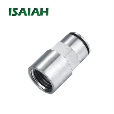 China Pneumatic Air Fitting Wholesaler Brass Air Fitting Company Advertising Hose Female Connector for sale