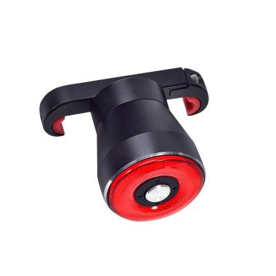 China Smart Tail Light Aviation Aluminum Alloy Road Bike Brake USB Charging Night Rising