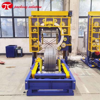 Китай Plastic Pipe Coil Wrapping Machine High Efficienty Labor Saving продается
