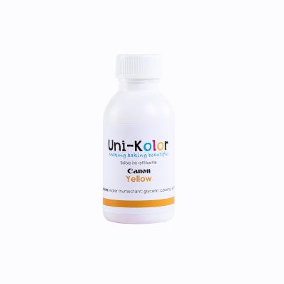 Κίνα Κίτρινο εδώδιμο μελάνι της Canon Pixma Mg3620, χρωματίζοντας μελάνι τροφίμων DIY καμία απόφραξη προς πώληση