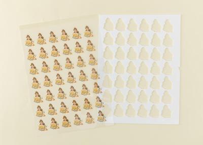 China Moldes do silicone do produto comestível de moldes de transferência da princesa Chocolate de Disney para DIY à venda
