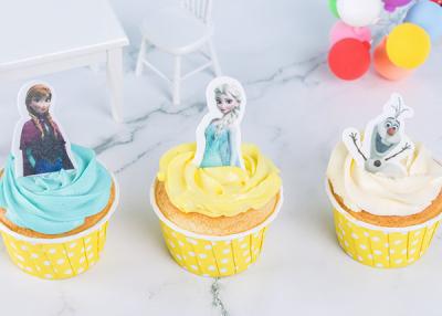 中国 米のウエファー カード食用のウエディング ケーキの装飾は凍結するマンガのキャラクタを個人化しました 販売のため