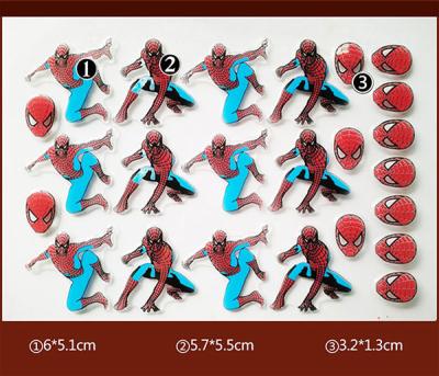 China Os moldes de transferência do chocolate do ANIMAL DE ESTIMAÇÃO do homem-aranha personalizaram um uso do tempo à venda