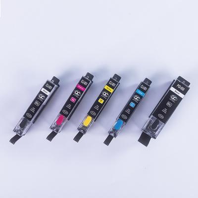 Κίνα Προσαρμοσμένες κασέτες PGI550 CLI551 μελανιού εκτυπωτών ετικετών κενές που τίθενται με το τσιπ προς πώληση