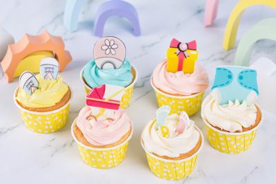 中国 DIYチョコレート カップケーキの上層は、食用のアイス クリームの装飾及び涼しい貯蔵乾燥します 販売のため