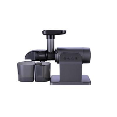 China 2021 New Hotel Low Speed Cold Press Juicer Vegetable And Fruit Extractor Juicer Machine With Reverse Function Horizontal Slow Juicer for sale