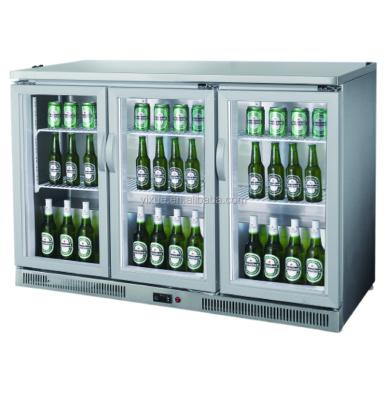China Single-temperature 308L under rear counter cooler buy beer cooler fridge for sale