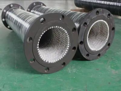 China Flexible Ceramic-Lined Hose Ceramic Lined Rubber Hose Superior Wear Resistance and Flexibility for Transportation of Particles and Corrosive Media for sale