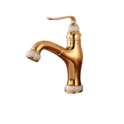 China Hot Selling Gold Metered Faucets Basin Faucet Vintage for sale